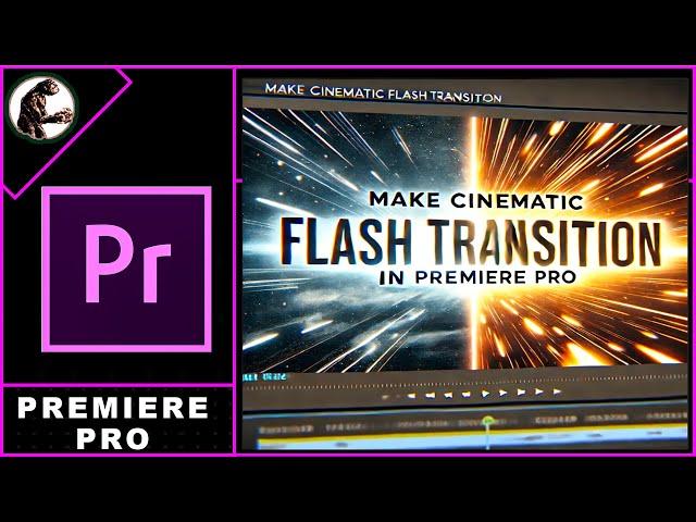 How to Make Cinematic FLASH Transition  Premiere Pro