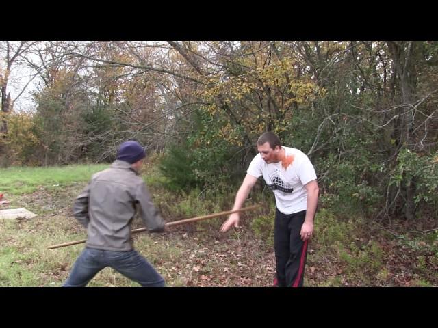 How to use a Bo Staff like Morgan (Walking Dead) – Combat Bo Strikes