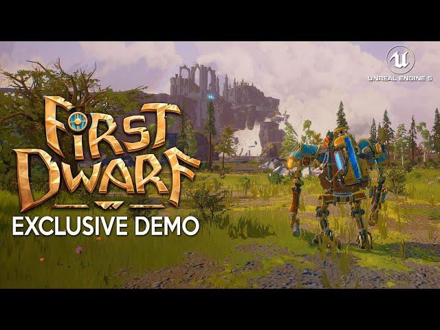 FIRST DWARF First Gameplay Demo | New Survival RPG in Unreal Engine 5 coming in 2024