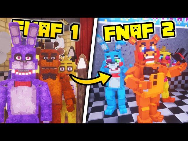 Best FNAF 1-8 maps in Minecraft Java (No. 2)