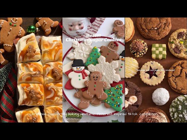 Christmas comforting baking pinterest inspired | Tiktok compilation 