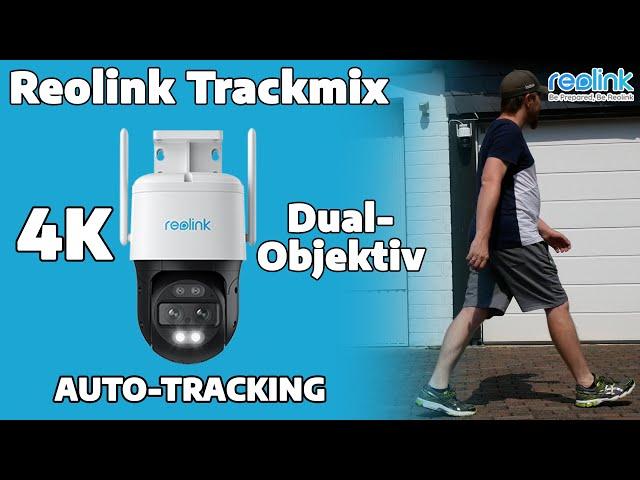 Die neue REOLINK TRACKMIX mit Dual-Objektiv, AUTO-ZOOM & TRACKING (Outdoor)