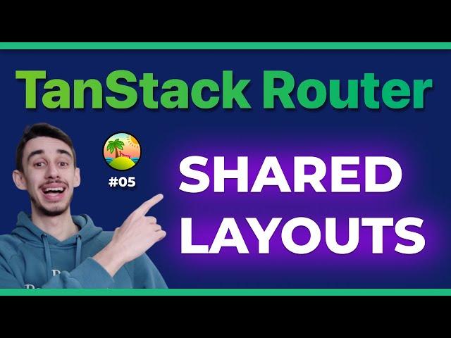 TanStack Router: Layout Sharing/Nesting & Custom 404