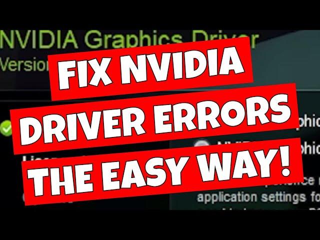 How To Fix Nvidia GPU Driver Issues Or Hardware Not Found Windows 11 Windows 10
