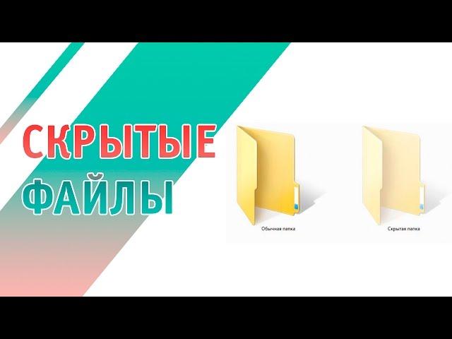 Показать скрытые файлы и папки в Windows