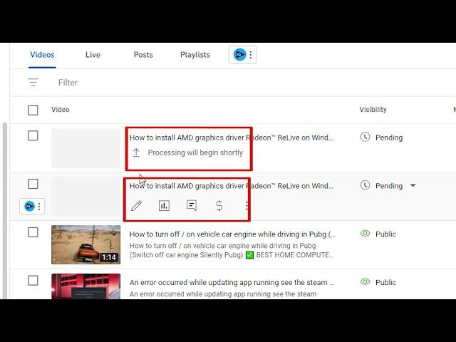 YouTube video stuck on processing will begin shortly Fixed 2023