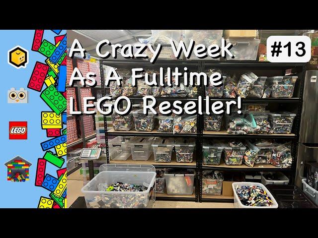 A Crazy Week As A Fulltime LEGO Reseller! - Bricklink Seller VLOG #13