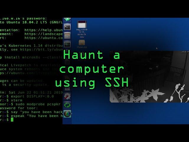 Haunt a Computer Using SSH [Tutorial]