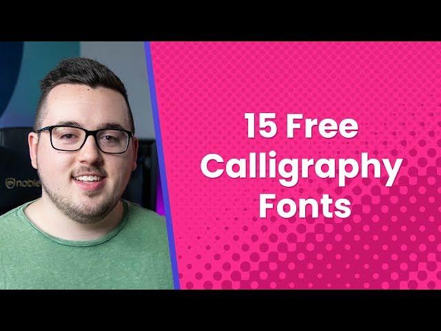 15 Free Calligraphy Fonts for Every Occasion