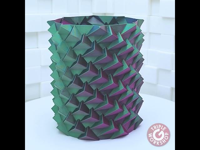 Dragon Tail Spiral Vase Mode #3dprinting #3dprint