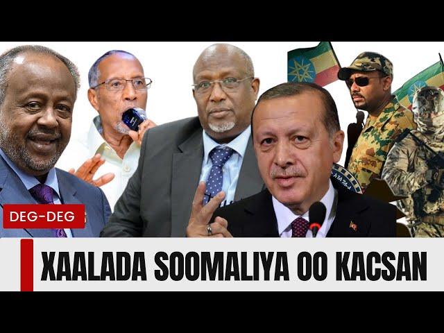 DEGDEG Sanbaloolshe oo amray in la xiro Sh Shariif & Mucaaradka,Villa Somalia oo Shirqool u dhigtay?