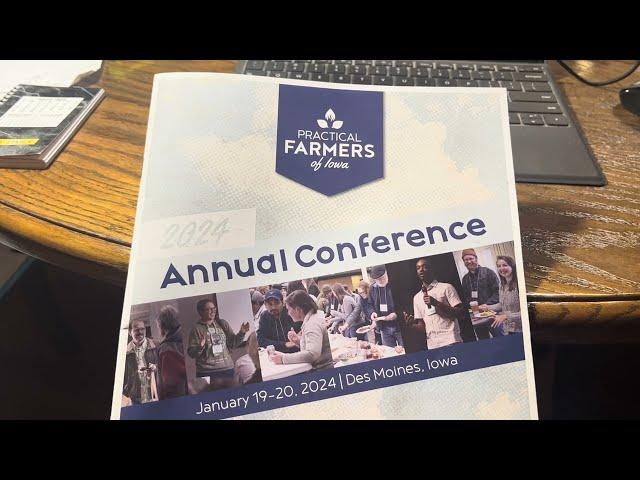 Greg's teaching a course at Practical Farmers of Iowa conference at Des Moines, January 18th & 19th.