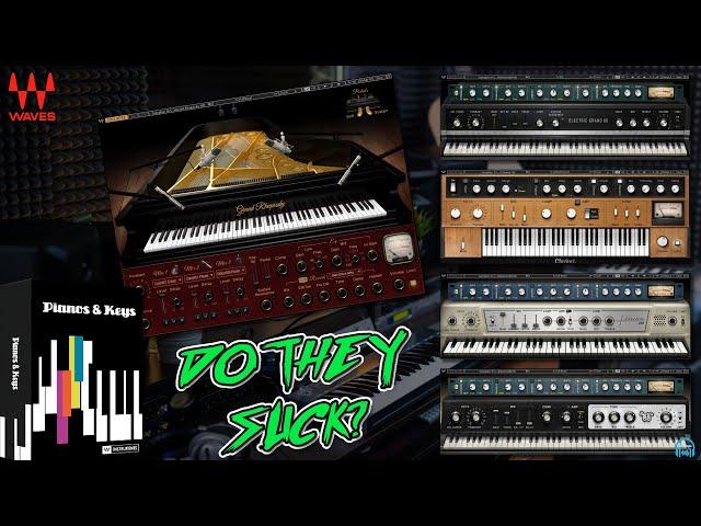 ALL Waves PIANOS & KEYS - In One Video 