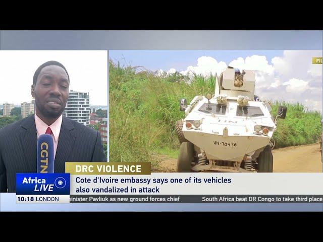 DRC violence: MONUSCO staff, vehicles attacked in Kinshasa