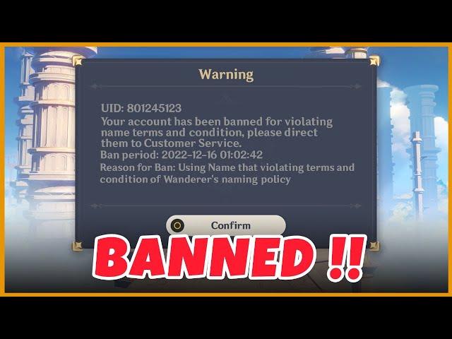 BEWARE You Could Get Banned After Naming Wanderer!!!