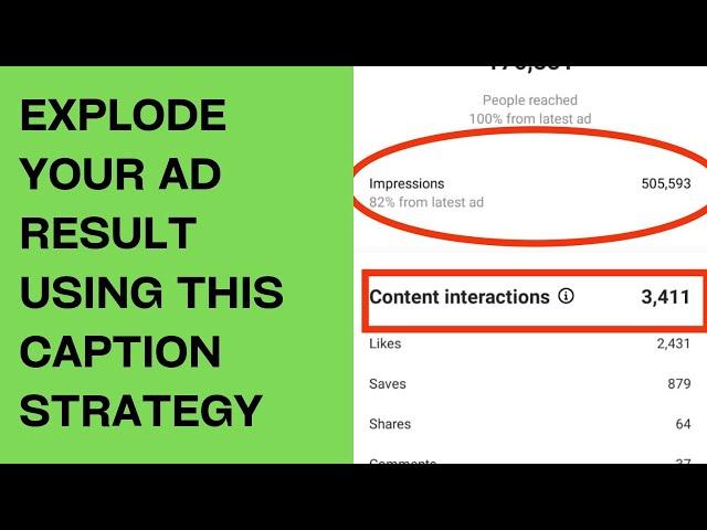 BEST CAPTION FOR YOUR INSTAGRAM ADS ( RUN INSTAGRAM ADS THAT CONVERTS UNTO HUGE SALES)