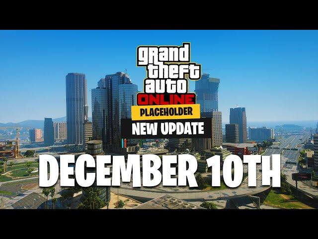 NEW GTA ONLINE DLC COMING DECEMBER 10TH! (Rockstar Leaked the Date)