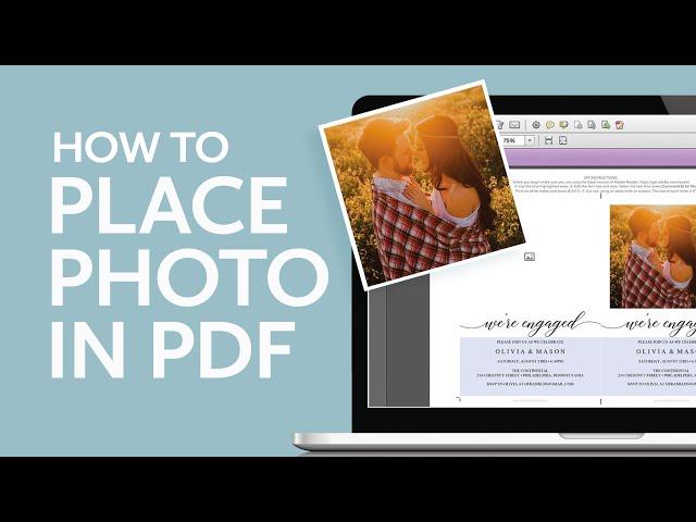 How to edit your PDF with photo in Adobe Reader DC