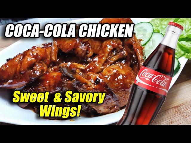 COCA-COLA CHICKEN WINGS!!  NAPAKADALI ILUTO AT ANG SARAP!!! SWEET AND SAVORY WINGS!