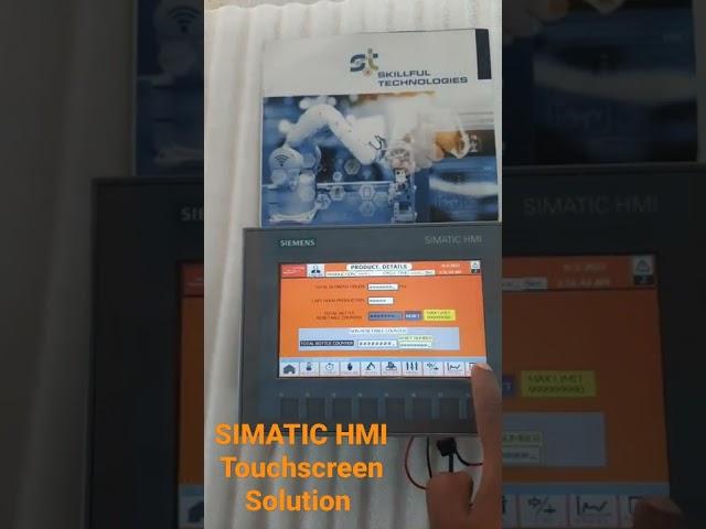 SIMATIC HMI _KTP700 Touchscreen Solution.