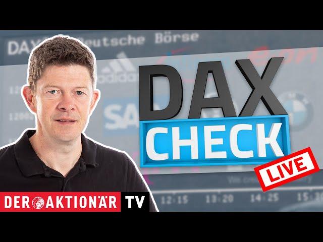 DAX-Check LIVE: Bayer, Fresenius, Munich Re, SAP, Siemens Energy, Vonovia im Fokus