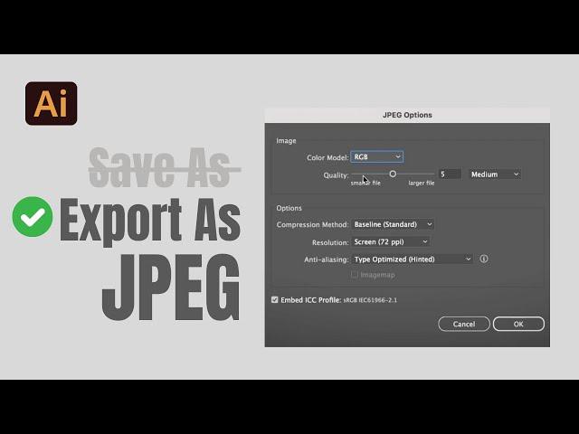 How to Save an Illustrator File as JPEG in Less than a Minute