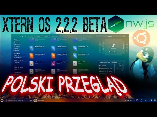 Przegląd Linux EXtern OS Beta 2.2.2.2 - Nw.js w akcji. Nietypowa dystrybucja oparta na Ubuntu 18.04