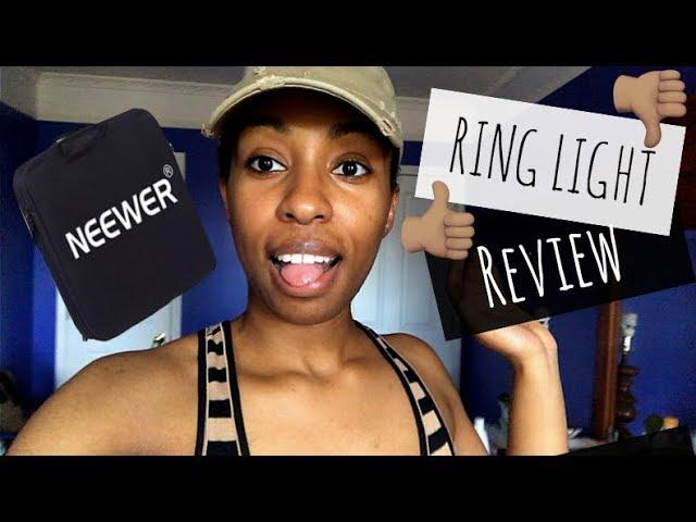 BEST RING LIGHT FOR YOUTUBE EVER? | 18" Neewer Ring Light Review