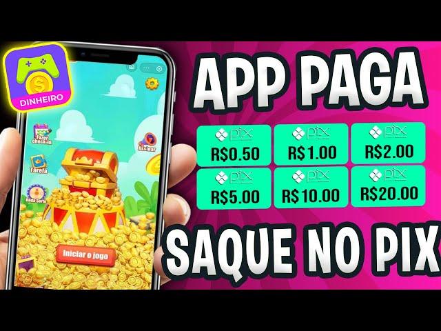 APLICATIVO para GANHAR DINHEIRO via PIX JOGANDOSaque até R$50 Muito Rápido