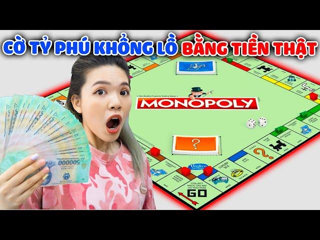 CỜ TỶ PHÚ PHIÊN BẢN KHỔNG LỒ BẰNG TIỀN THẬT | SUNNY TRƯƠNG