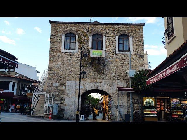 KUŞADASI AYDIN TÜRKIYE | WALKING TOUR | 11 December 2024 | 4k UHD 60fps