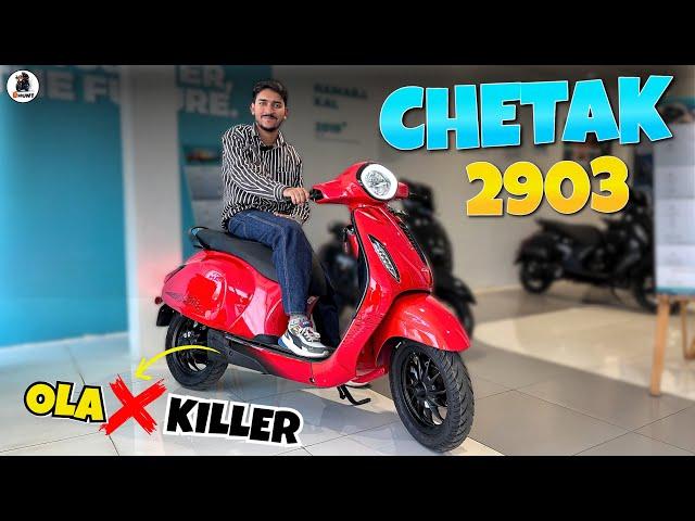 2025 All new Bajaj chetak 2903 - new updates, Range, On Road Price @BikesHunt