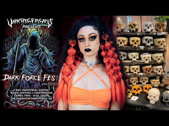 I went to a Goth Music Festival (in a CASTLE) | Dark Force Fest 2024