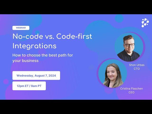 No-code Integrations vs Building With Code: Pros and Cons Based on Your B2B SaaS Needs