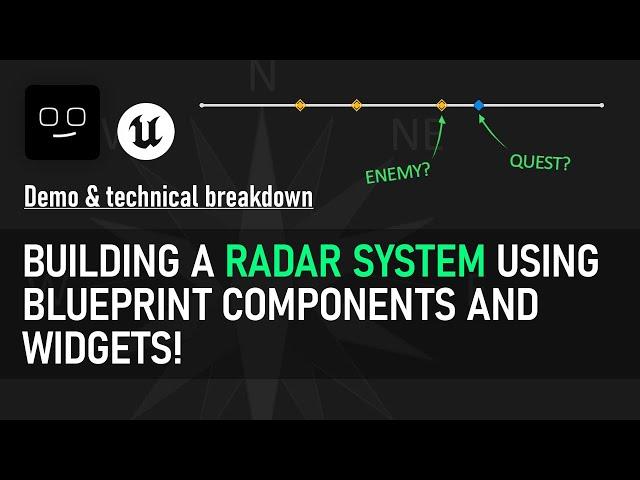 How I implemented a Radar System in UE