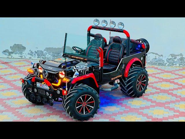 New Modified Jeep New Features Modified Laywheel #jeep