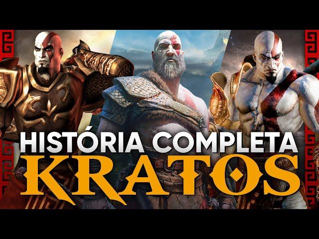 ESPECIAL: A HISTÓRIA COMPLETA DE KRATOS EM 1 VÍDEO | ANIVERSÁRIO GOD OF WAR