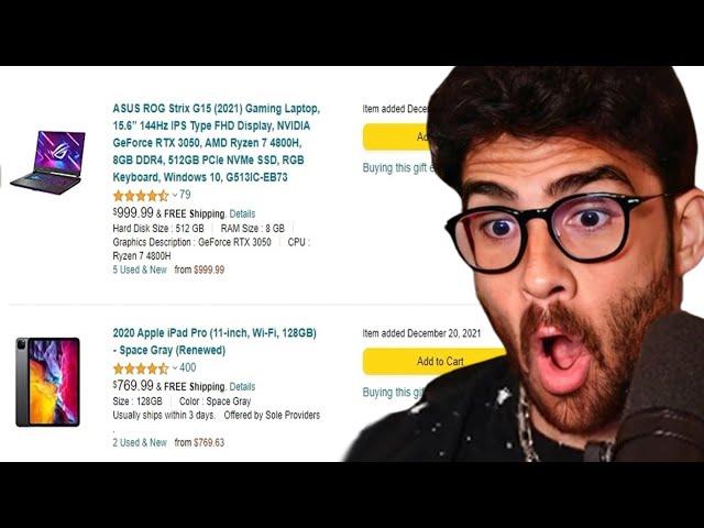 Hasan Buys Viewers Amazon Wishlist For Christmas