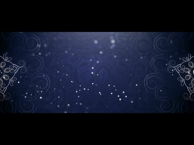 White particle animation mandala background wedding title background 4K without text background HD