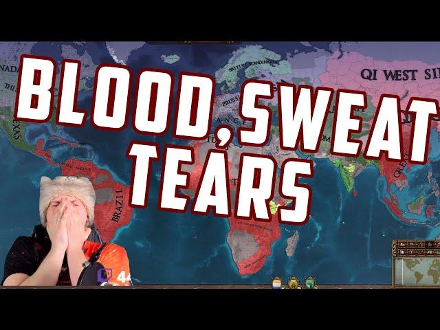 [EU4] Blood, Sweat, Tears and a World Coalition in Great Britain Multiplayer Game