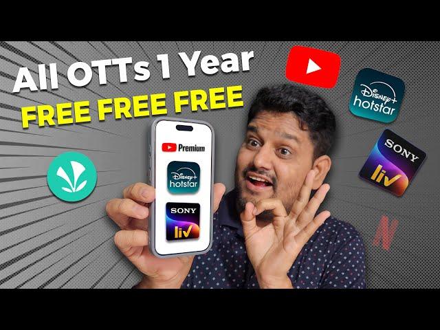 All OTT Apps 1 Year FREE | Claim FAASSTT  | TimesPrime 1 Year FREE