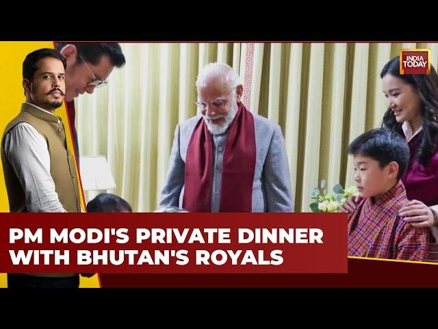 India-Bhutan Diplomacy Boost: PM Modi Dines with Bhutan's Royal Family At Lingkana Palace