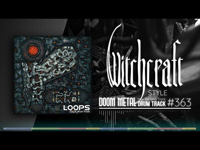 Doom Metal Drum Track / Witchcraft Style / 110 bpm