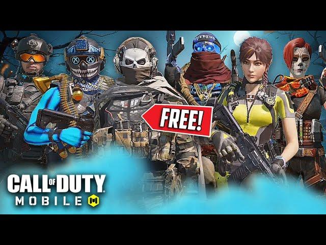 *NEW* SEASON 9 FREE CHARACTER SKINS in COD MOBILE! ALL SEASON 9 FREE CONFIRMED SKINS CODM