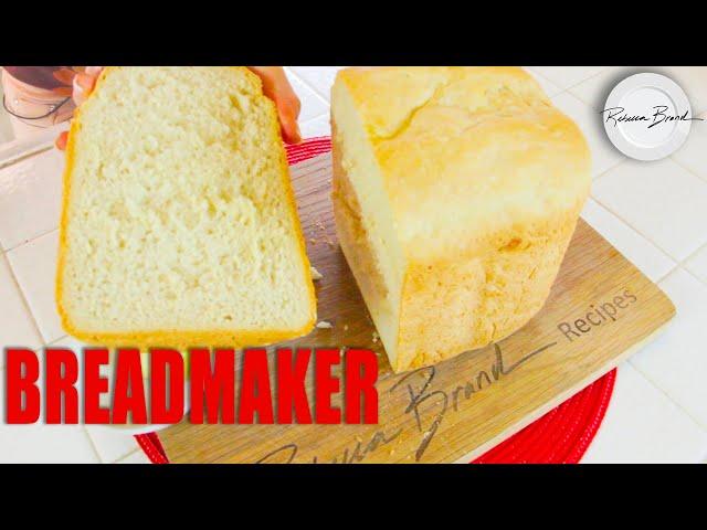 BEST BREAD MAKER BREAD RECIPE : Salt, Sugar, Oil, Flour, Yeast | $0.40 per Loaf - no kidding