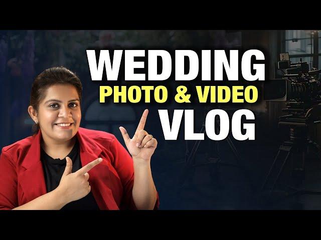 Wedding VLOG | Learn Cinematography & Photography in REAL Wedding