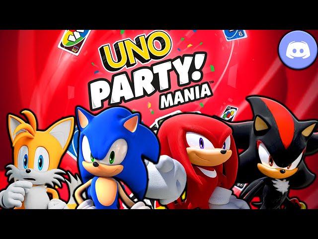 The Sonic Squad Plays UNO Party Mania -Part 3- (Ft. Shadow)