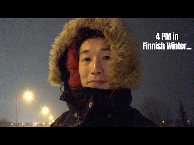 Embracing the darkness of Finnish winter in Helsinki