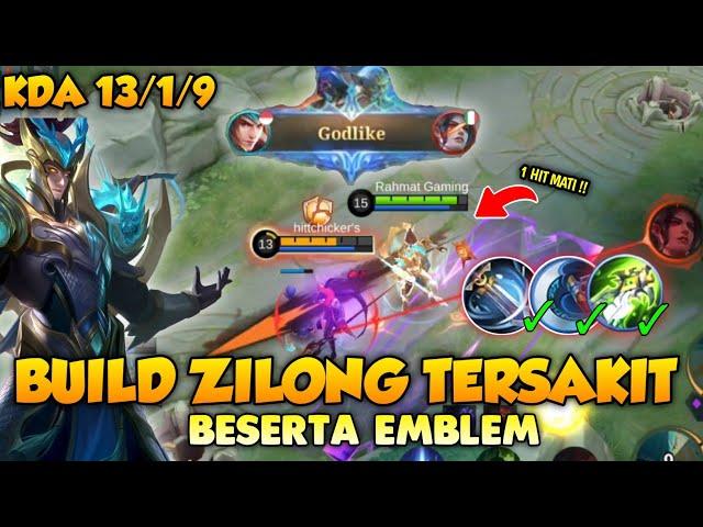 BUILD ZILONG TERSAKIT 2022 - TUTORIAL ZILONG MOBILE LEGENDS