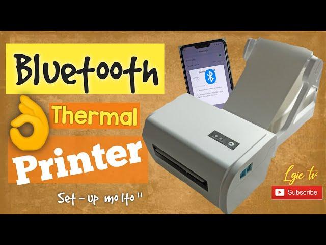 WAYBILL THERMAL PRINTER SETUP for Shopee seller guide [Bluetooth for Android